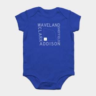 Streets Of Wrigley Field (Chicago Cubs) Baby Bodysuit